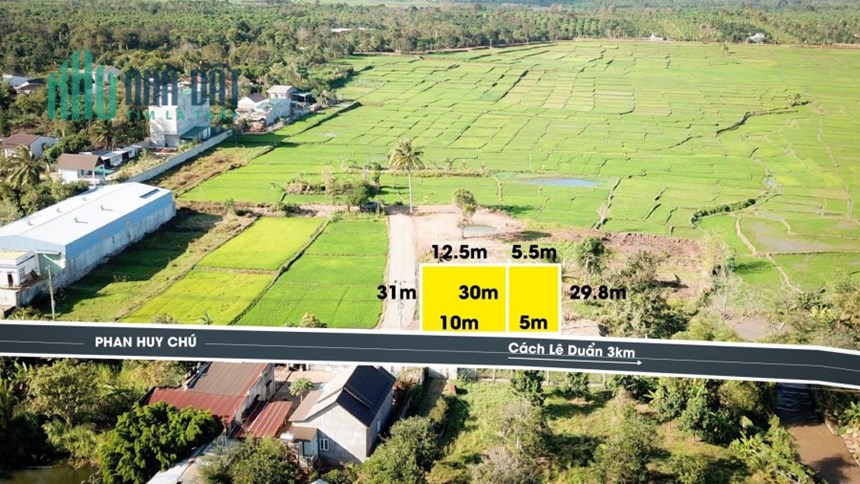 Đất mặt tiền Phan Huy Chú, 1 lô duy nhất, giá rẻ nhất khu vực này