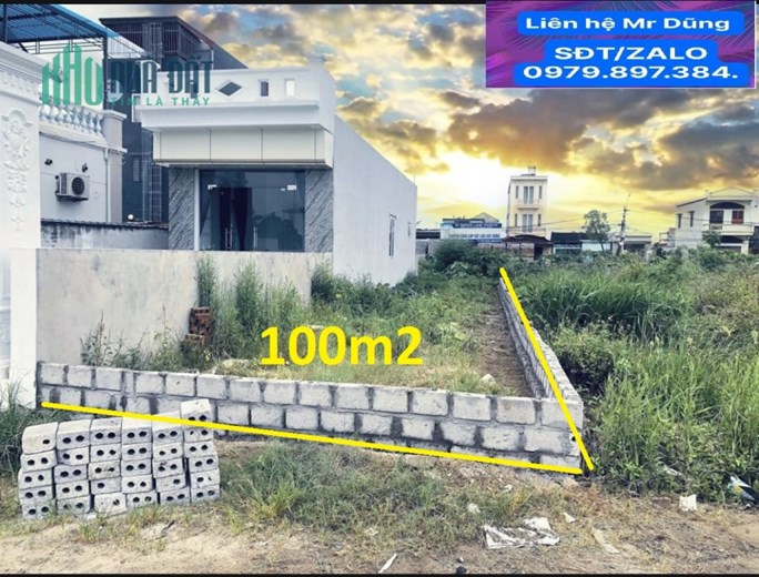 100m2 tuyến 2 Phạm văn Đồng ,Trung Nghĩa , Hợp Đức , Đồ Sơn   HẢI PHÒNG gia 1,35  tỷ.