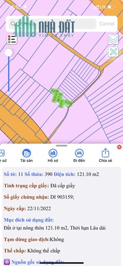 Cần bán dự án 18 lô gần sân bay Long thành, đường ĐT 769  Xã Lộ 25, Thống Nhất, Đồng Nai