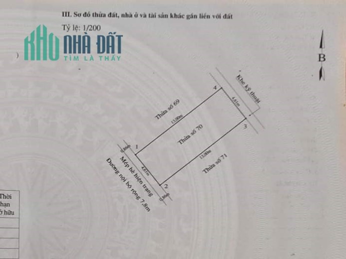 Bán đất lô 7C Lê Hồng Phong, 120m, MT 9m, GIÁ 60 tr/m vị trí đắc địa kinh doanh cực đẹp