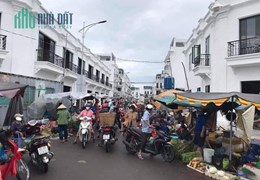 BÁN NHÀ PHỐ THƯƠNG MẠI - KHU ĐÔ THỊ CHỢ THỚI LAI MỚI