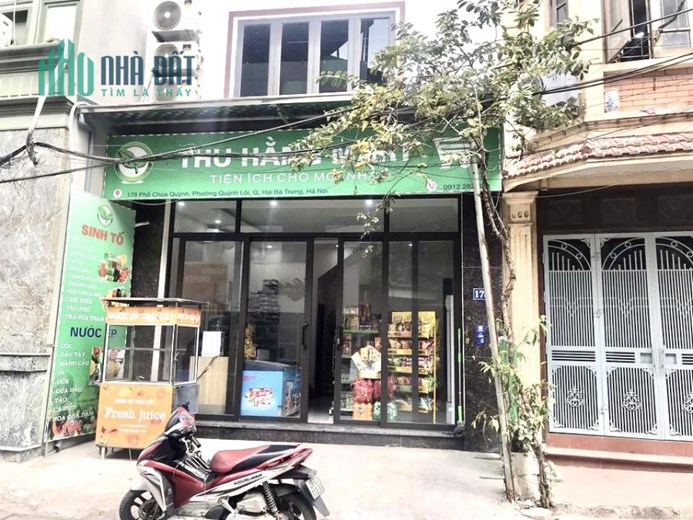 HOT HOT GÓC SANG NHƯỢNG CỬA HÀNG TẠI CHÙA QUỲNH - HAI BÀ TRƯNG - HÀ NỘI