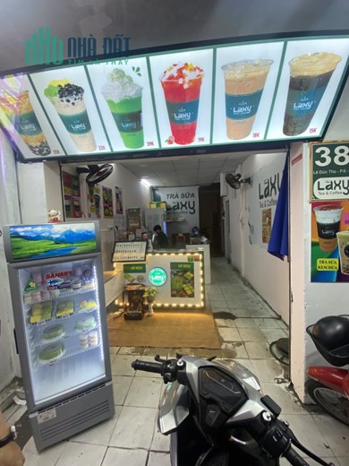 Sang Quán Bán Trà Sữa Trái Cây Mặt Tiền – Số 380, Đường Lê Đức Thọ,Gò Vấp