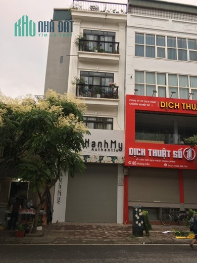 Cho thuê cửa hàng mặt phố số 48 Hoàng Cầu mới, Đống Đa, Hà Nội.
