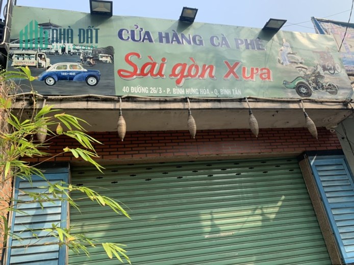 SANG QUÁN QUÁN CAFE MẶT TIỀN – số 40, Đường 26 Tháng 3, Phường Bình Hưng Hòa, Quận Bình Tân