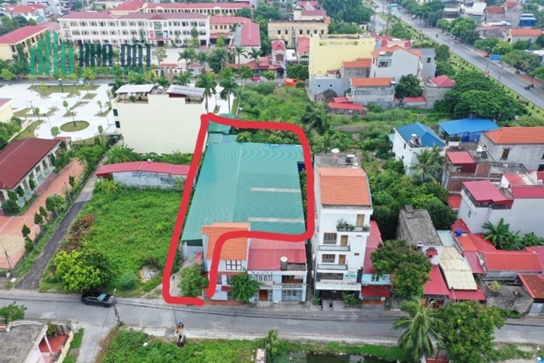 1038m2 . Hải Thành 2, Dương Kinh. Cách 353 chỉ 50m gia 9,x tỷ
