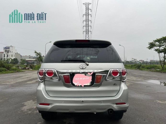 Bán fotunner Toyota Fortuner 2.7 At bản Thị trấn Liễu Đề, Huyện Nghĩa Hưng, Nam Định .