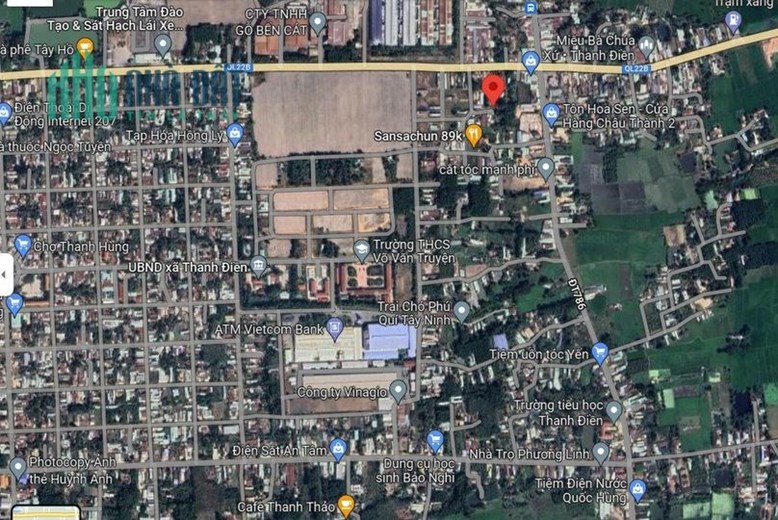 Bán Đất Thanh Điền, Châu Thành Tây Ninh, cách ql 22b 100m, cách TP Tây Ninh 5km