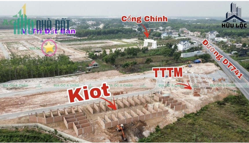 Đất tái định cư KCN Tân Bình chỉ 348 triệu/ 1 nền