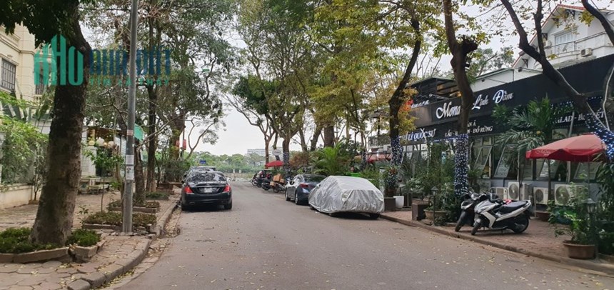BIỆT THỰ  MẶT HỒ LINH ĐÀM 257m2 KINH DOANH CAFE 57 TỶ CỰC ĐẸP 0585886882