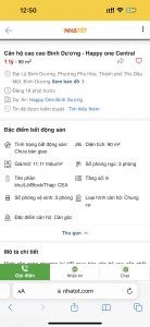 Chính Chủ Cần sang nhượng lại hợp đồng mua bán căn hộ cao cấp nhất Bình Dương