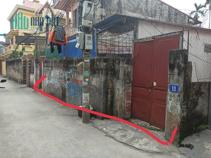 Bán lô đất 160m, Ngang 9m cực đẹp mặt ngõ ô.tô 713 Thiên Lôi, GIÁ 37 tr/m