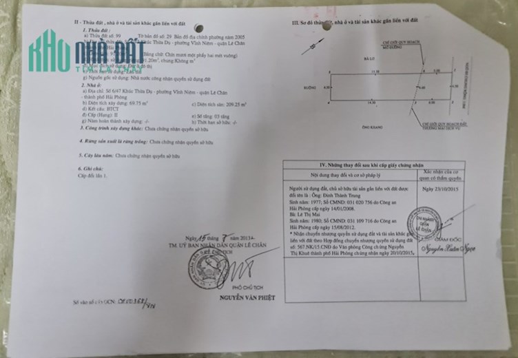 Bán nhà 4 tầng độc lập sân cổng riêng, xe 7 chỗ vào nhà, 91m, GIÁ 3.5 tỉ tại Khúc Thừa Dụ