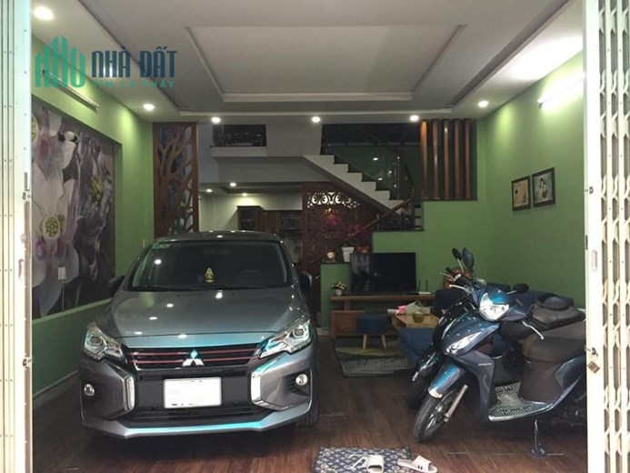 Nhà Hà Huy Tập, Ô tô, 61m2, Ngang 5.5, 3 tầng đúc, 3.x tỷ