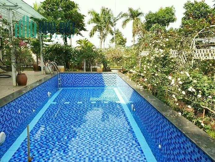 Biệt Thự Nghỉ Dưỡng KĐT Sunny Gardan Quốc Oai, 600m2, mặt tiền 36m bể bơi vô cực