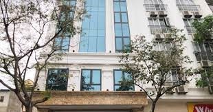 Bán nhà mặt phố Quận Cầu Giấy 192m2 xây 9 tầng, mt 9,6m giá 95,3 tỷ