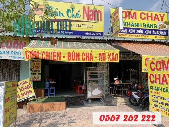 SANG QUÁN ĂN đường số 2, P.Trường Thọ, TP.Thủ Đức; 0567262222