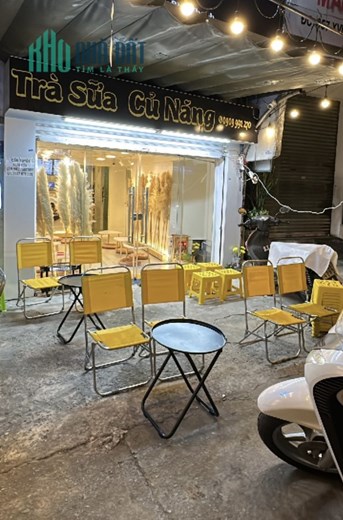 SANG MẶT BẰNG QUÁN TRÀ SỮA