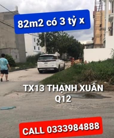 Mua 3,7 tỷ bán 3 tỷ TX13 Thạnh Xuân Quận 12 TPHCM