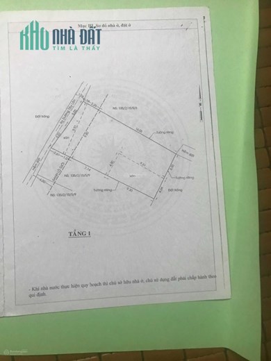 BÁN NHÀ RIÊNG 186M2, có sổ hồng, khu dân cư