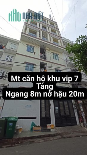 CĂN HỘ DỊCH VỤ 300M2 - 7 TẦNG - 105 PHÒNG - THU NHẬP 200TR/ THÁNG