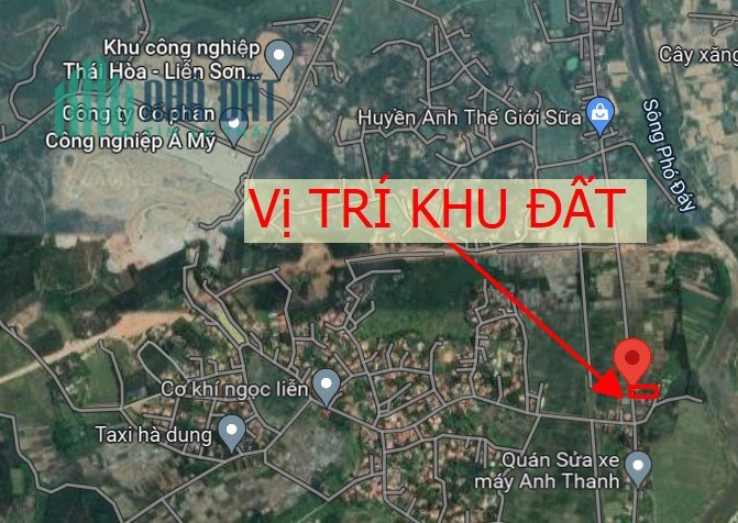 Đón sóng đường quy hoạch bán 120m2 đất nền KCN Thái Hòa - Liễn Sơn - Lập Trạch Vĩnh Phúc