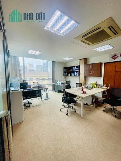 Toà nhà văn phòng Đại Cồ Việt-Hai Bà Trưng, 95m x10 tầng, MT 8.3m,vỉa hè, thông sàn