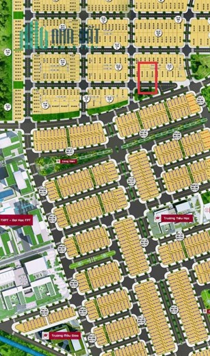 Cặp lô liền kề 216m2, chỉ 5 tỷ/lô tại KĐT FPT!