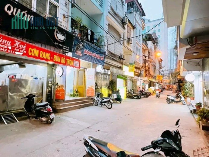 Bán nhà phố Ao Sen Hà Đông 2 mặt đường ô tô kinh doanh 75m2 4 tầng giá 14 tỷ