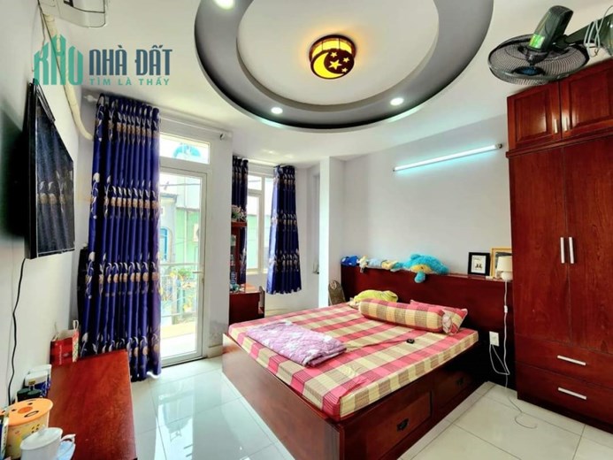 🔔 NHÀ HXH LÊ QUANG ĐỊNH, BÌNH THẠNH, 4 TẦNG, 46.5M2, NHỈNH 7 TỶ TL
