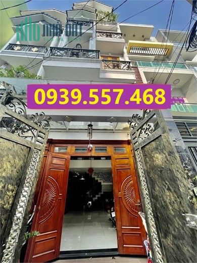 Nhà đẹp Huỳnh Văn Nghệ, P15, Tân Bình – HXT, 60m2, 5 tầng, chỉ 6.99 tỷ