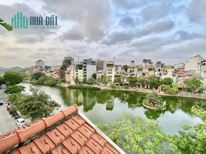 BÁN NHÀ MẶT PHỐ VEN HỒ TÂY. VỈA HÈ KD. VIEW TRỌN HỒ TÂY. DT 68M2. GIÁ 42,5 TỶ