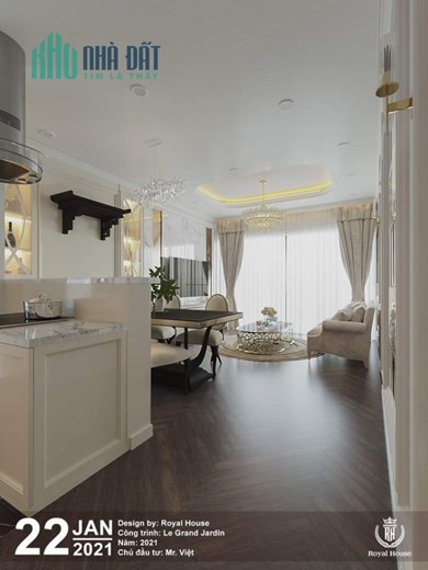 Ưu đãi lớn nhất tại Le Grand Jardin BRG Sài Đồng Long Biên