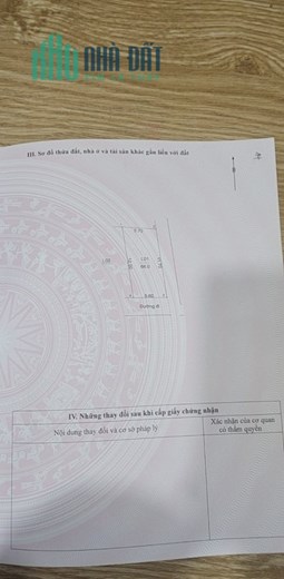 66M2 ĐẤT DG AO NGÒI ĐỨC THƯỢNG GIÁ 45TR/M