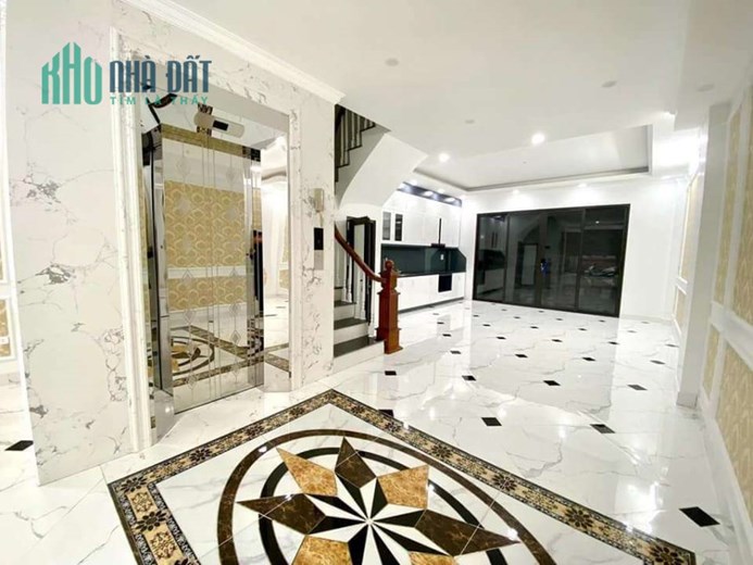 Bán nhà Hồng Tiến, Bồ Đề, ngõ thông ô tô tránh, sát phố, 76m2x 6 tầng thang máy, 10 tỷ 5
