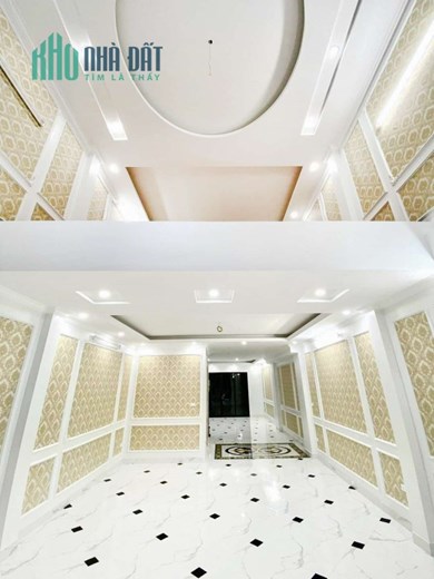 Bán nhà Hồng Tiến, Bồ Đề, ngõ thông ô tô tránh, sát phố, 76m2x 6 tầng thang máy, 10 tỷ 5