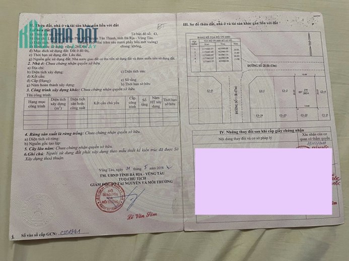 [Ngộp] Cấn bán gấp nền biệt thự cạnh chung cư OSIMI và đường Hùng Vương Phú Mỹ
