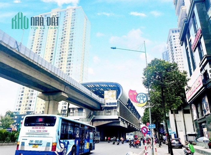 Bán nhà Trần Phú, Mỗ Lao, Hà Đông 74m2 4 tầng, 2 mặt kinh doanh giá nhỉnh 14 tỷ