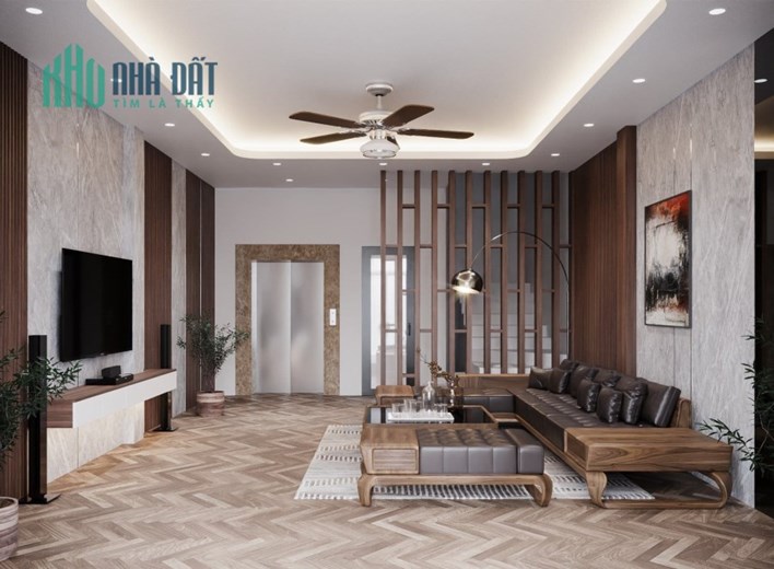 60m Mặt Tiền 5.2. 6 Tầng Thang Máy. Thiết Kế Hiện Đại Chủ Thiện Chí Bán Nhanh.