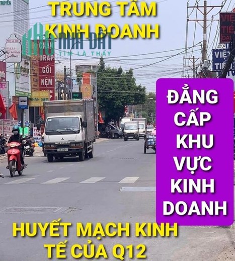 Mặt Tiền Ngã Tư 550m2 có 50 tỷ Nguyễn Ảnh Thủ Quận 12
