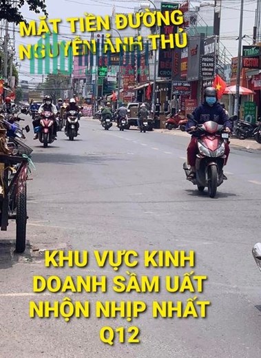 Mặt Tiền Ngã Tư 550m2 có 50 tỷ Nguyễn Ảnh Thủ Quận 12