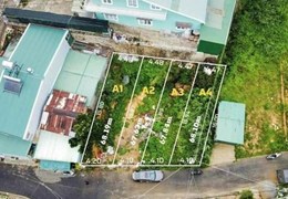 BÁN LÔ ĐẤT XÂY DỰNG 68M2 GIÁ 2,65 TỶ 
Kqh Thái Lâm Phường 4 Tp Đà Lạt