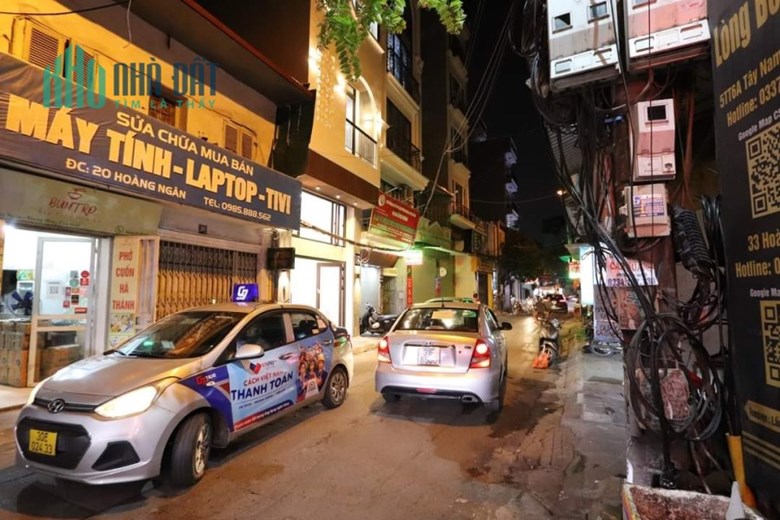 SIÊU HIẾM MẶT PHỐ HOÀNG NGÂN, 7 TẦNG THANG MÁY, Ô TÔ VÀO NHÀ, 50M, MẶT TIỀN 4M, KINH DOANH SẦM UẤT