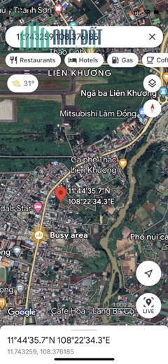 Bán lô đất đường QL 20, Thị trấn Liên Nghĩa, Đức Trọng, Lâm Đồng