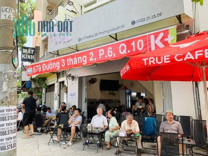 Mình chính chủ cần sang lại quán Cà Phê mặt tiền góc 2 mặt Nguyễn Lâm và 3 Tháng 2 Quận 10. Có thể