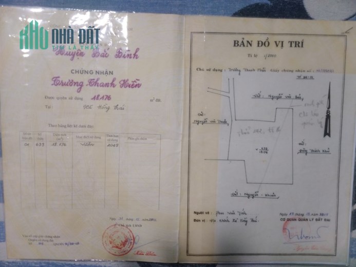 BÁN ĐẤT VƯỜN Đẹp Có 1 Không 2 Thị Trấn Chợ Lầu, Bắc Bình, Bình Thuận