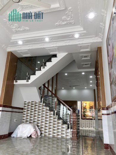 MẶT TIỀN KINH DOANH - ĐƯỜNG 12M HIỆP THÀNH QUẬN 12 - 79M2, 4 TẦNG, 5 PN. NHÀ MỚI Ở NGAY.