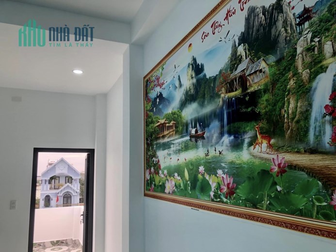 MẶT TIỀN KINH DOANH - ĐƯỜNG 12M HIỆP THÀNH QUẬN 12 - 79M2, 4 TẦNG, 5 PN. NHÀ MỚI Ở NGAY.