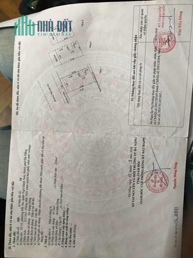 Cần bán căn nhà 3 tầng mê mặt tiền đường Trần Văn Dư,Ngũ Hành Sơn,Đà Nẵng.