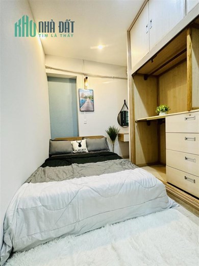 CHDV Điện Biên Phủ 1 PN 1 Bếp 1 P.Khách 50m2 giá 12 tr